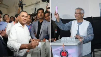 Photo of बांग्लादेश चुनाव LIVE: मुख्य सलाहकार यूनुस और बीएनपी के तारिक रहमान ने वोट डाले