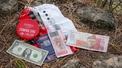 Photo of जम्मू-कश्मीर के अखनूर में नियंत्रण रेखा के पास अमेरिकी और पाकिस्तानी मुद्राओं से जुड़े गुब्बारे मिले