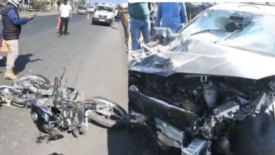 Photo of मध्य प्रदेश में तेज रफ्तार ऑडी कार ने परिवार को कुचला, तीन लोगों की मौत