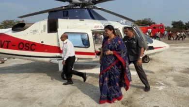 Photo of महाराष्ट्र के संभाजीनगर में पंकजा मुंडे के हेलीकॉप्टर में तकनीकी खराबी , यात्रा स्थगित