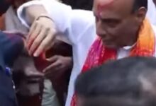 Photo of होली पर राजनाथ सिंह ने बजाया ढोल, की दुनिया में शांति-भाईचारे की कामना