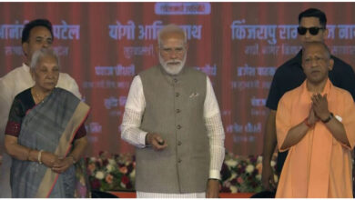 Photo of जेवर: नोएडा इंटरनेशनल एयरपोर्ट का उद्घाटन, PM मोदी ने किया पहला चरण का शुभारंभ