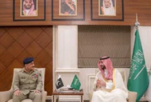 Photo of सऊदी अरब के रक्षा मंत्री खालिद बिन सलमान ने पाकिस्तान के सेना प्रमुख आसिम मुनीर से मुलाकात की