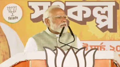 Photo of बंगाल बदलाव की ओर अग्रसर है, टीएमसी का क्रूर शासन समाप्त होगा : पीएम मोदी