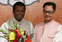 Photo of पश्चिम बंगाल: टेनिस के पूर्व दिग्गज खिलाड़ी लिएंडर पेस भाजपा में शामिल