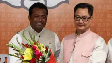 Photo of पश्चिम बंगाल: टेनिस के पूर्व दिग्गज खिलाड़ी लिएंडर पेस भाजपा में शामिल