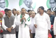 Photo of नीतीश कुमार के बेटे निशांत कुमार पटना में जेडीयू में शामिल हुए