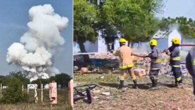 Photo of तमिलनाडु पटाखा फैक्ट्री में भीषण विस्फोट, ढह गई इमारत, दूर तक सुनाई दी धमाके की आवाज