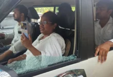 Photo of बंगाल के आरामबाग में चुनाव प्रचार के दौरान टीएमसी सांसद मिताली बाग के काफिले पर हमला