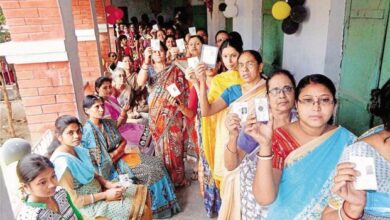 Photo of अमित शाह ने कोलकाता में भाजपा के वॉर रूम का दौरा किया; राज्य में अब तक 78.77% मतदान