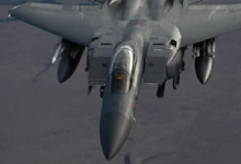 Photo of अमेरिकी एफ-15 लड़ाकू विमान इराक के ऊपर ईरानी ड्रोन का पीछा करते हुए देखे गए