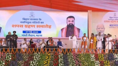Photo of निशांत कुमार, विजय सिन्हा ने ली मंत्री पद की शपथ; पीएम मोदी भी मौजूद