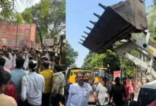 Photo of लखनऊ: डीएम कार्यालय के बाहर वकीलों के चैंबरों को ध्वस्त करने के लिए बुलडोजर कार्रवाई शुरू