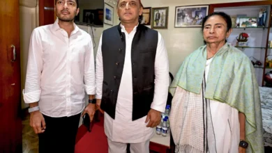 Photo of अखिलेश यादव ने कोलकाता में ममता और अभिषेक बनर्जी से मुलाकात की