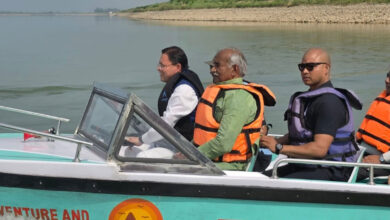 Photo of मुख्यमंत्री धामी ने उधम सिंह नगर में अंतर्राष्ट्रीय कयाकिंग और कैनोइंग प्रतियोगिता के लिए आयोजित व्यवस्थाओं का निरीक्षण किया
