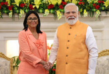 Photo of प्रधानमंत्री मोदी और वेनेजुएला की कार्यवाहक राष्ट्रपति रोड्रिगेज के बीच हुई बैठक