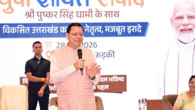 Photo of मुख्यमंत्री धामी का कहना है कि युवा विकसित भारत के सबसे मजबूत स्तंभ हैं