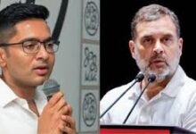 Photo of टीएमसी सांसद अभिषेक बनर्जी ने नई दिल्ली में राहुल गांधी से मुलाकात की