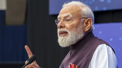 Photo of प्रधानमंत्री नरेंद्र मोदी अपने तीन देशों के यूरोपीय दौरे के दूसरे चरण के लिए स्लोवाकिया पहुंचे