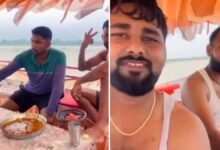 Photo of अयोध्या में सरयू नदी पर बीयर-मटन पार्टी का वीडियो वायरल, 3 गिरफ्तार