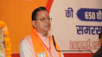 Photo of उत्तराखंड: सीएम धामी ने ‘समरसता संकल्प अभियान’ में किया प्रतिभाग, कहा- गुरु रविदास के समानता के आदर्शों पर चल रही है सरकार