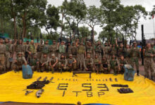 Photo of छत्तीसगढ़ में नक्सल विरोधी अभियान के दौरान 15 किलोग्राम का आईईडी और रॉकेट लॉन्चर बरामद