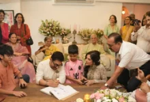 Photo of आमिर खान और गौरी स्प्रैट की शादी की पहली तस्वीर आई सामने