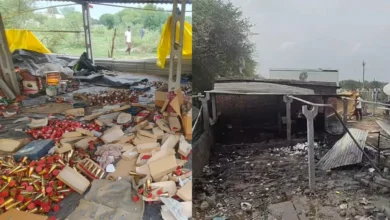 Photo of अहमदाबाद में पटाखा कारखाने में हुए विस्फोट में 8 लोगों की मौत, कई घायल
