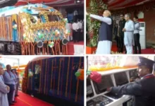 Photo of प्रधानमंत्री मोदी ने भारत की पहली हाइड्रोजन ट्रेन को हरी झंडी दिखाकर रवाना किया