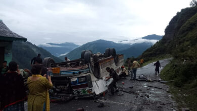 Photo of हिमाचल के चंबा में बस हादसा, 7 की मौत, 11 घायल
