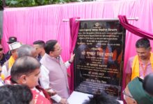 Photo of सीएम धामी ने नैनीताल में शेर नाले पर 120 मीटर लंबे पुल का किया उद्घाटन