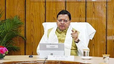 Photo of वंदे मातरम् के दो पद गाने का कांग्रेस का फैसला राष्ट्रविरोधी: सीएम पुष्कर सिंह धामी