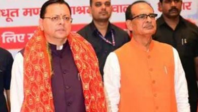 Photo of हरिद्वार में संतों की सभा में चौहान और धामी ने ‘वन नेशन, वन इलेक्शन’ का किया समर्थन