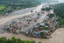 Photo of नेपाल-तिब्बत सीमा पर ग्लेशियर का दो-तिहाई हिस्सा टूटा, भोटे कोशी-त्रिशूली में विनाशकारी सैलाब
