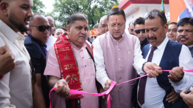 Photo of उत्तराखंड के मुख्यमंत्री धामी ने नैनीताल में 9.93 करोड़ रुपये की लागत वाले दो लेन के पुल का उद्घाटन किया