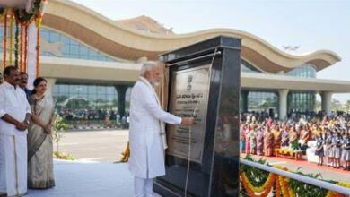 Photo of प्रधानमंत्री मोदी ने आंध्र प्रदेश में नए हवाई अड्डे का उद्घाटन किया