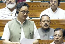 Photo of किरेन रिजिजू ने कहा कि सरकार छात्रों के विरोध प्रदर्शन पर बहस के लिए तैयार है, अमित शाह जवाब देंगे