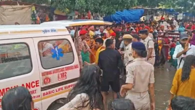 Photo of बिहार के मधेपुरा स्थित सिंहेश्वर मंदिर में भगदड़ ; कई घायल