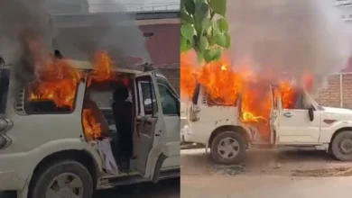 Photo of पटना में तेज रफ्तार बस की चपेट में आने से एक व्यक्ति की मौत के बाद आक्रोश ; कई वाहनों में आगजनी