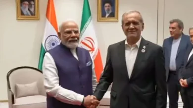Photo of प्रधानमंत्री मोदी ने एससीओ के इतर ईरान के राष्ट्रपति मसूद पेज़ेशकियान से मुलाकात की