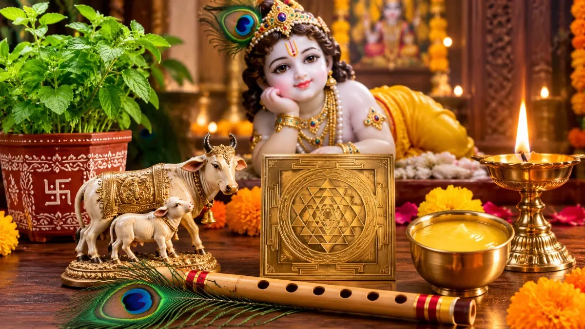 Photo of देशभर में कृष्ण जन्माष्टमी की धूम: मथुरा-वृंदावन में उमड़ा आस्था का जनसैलाब, जानें मध्यरात्रि पूजा का शुभ मुहूर्त व विधि