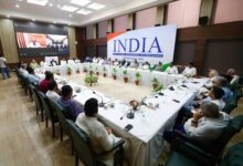 Photo of INDIA गठबंधन 2 से 8 अक्टूबर तक ‘लोकतंत्र बचाओ’ मार्च निकालेगा