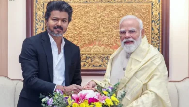 Photo of तमिलनाडु के मुख्यमंत्री विजय ने प्रधानमंत्री मोदी को जन्मदिन की शुभकामनाएं दीं