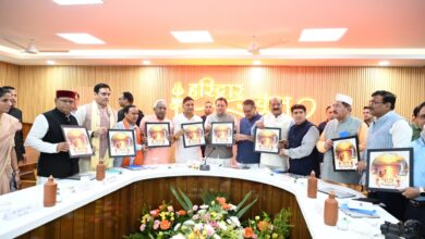 Photo of उत्तराखंड के मुख्यमंत्री पुष्कर धामी ने ‘हरिद्वार कुंभ मेला 2027’ के आधिकारिक लोगो, वेबसाइट, थीम गीत का अनावरण किया