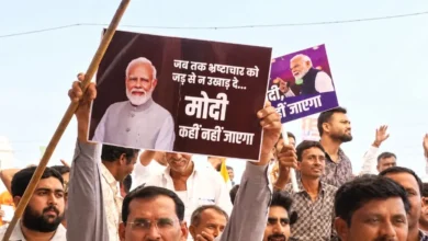 Photo of ‘मोदी कहीं नहीं जाएगा’: गुजरात में पीएम मोदी की रैली में भीड़ ने भारत के भविष्य के नारे लगाए