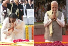 Photo of राष्ट्रपति द्रौपदी मुर्मू, प्रधानमंत्री मोदी ने महात्मा गांधी को श्रद्धांजलि दी