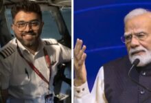 Photo of प्रधानमंत्री मोदी ने फ्लाई दुबई के ‘हीरो’ पायलट स्मित मच्छार के परिवार से बात की और उनकी बहादुरी की सराहना की