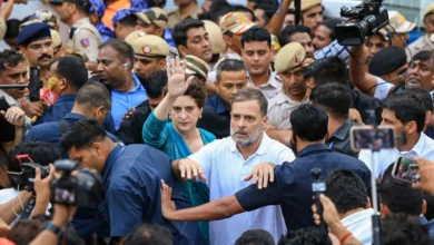 Photo of राहुल गांधी और प्रियंका गांधी पर पुलिस कार्रवाई के विरोध में कांग्रेस ने काला दिवस मनाया
