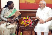 Photo of इंडिया गठबंधन के विरोध के बीच राष्ट्रपति मुर्मू रात 8 बजे विपक्षी नेताओं से मिलने के लिए सहमत हुईं